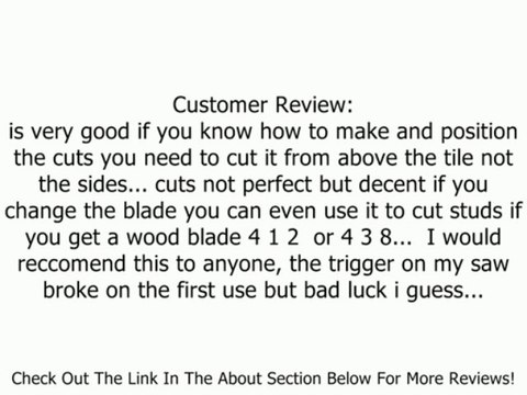 Makita 4100NH 12 Amp 4-3/8-Inch Dry Cut Masonry Saw Review