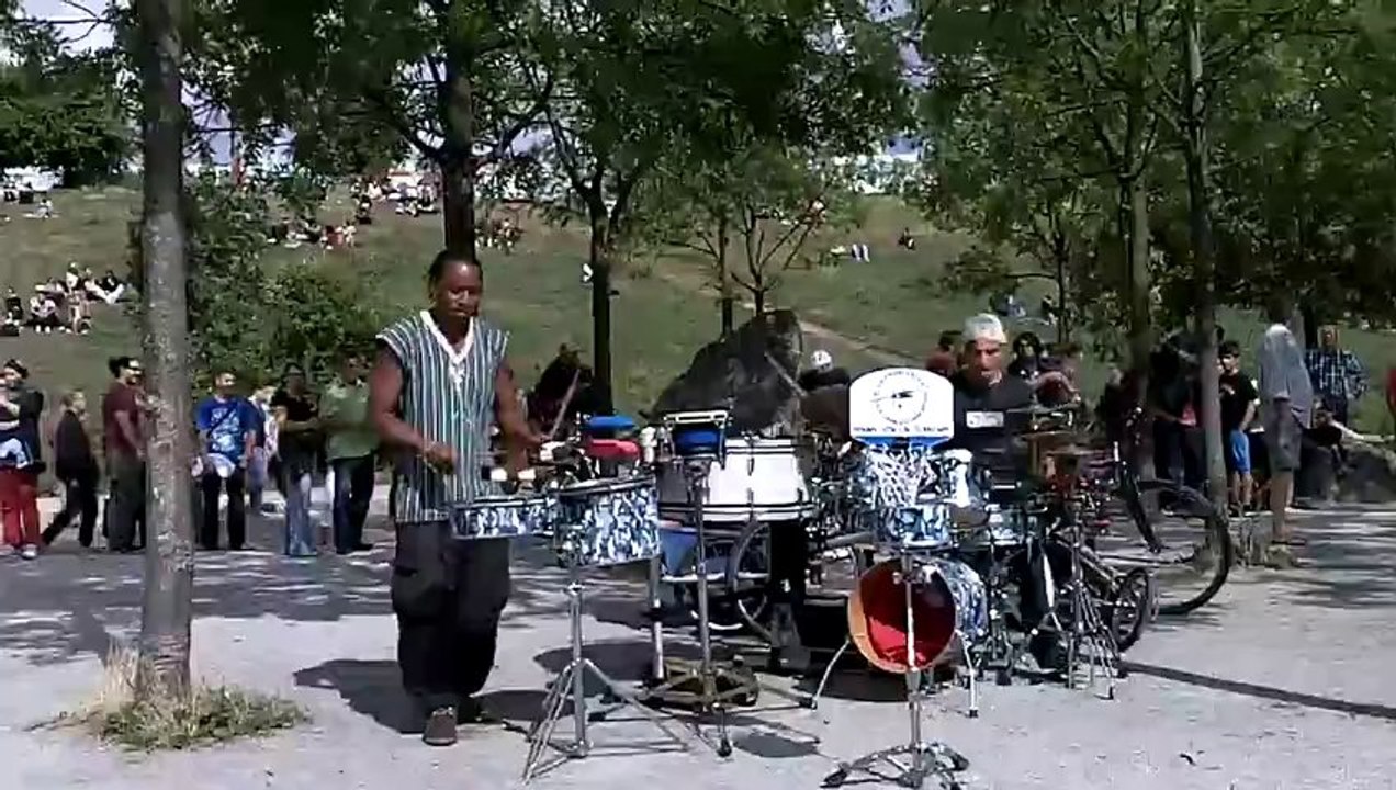Percu à Berlin