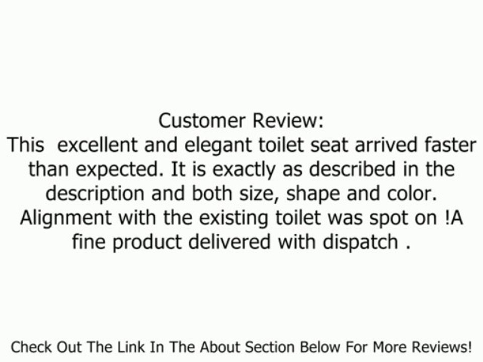 Bemis LC212000 Church American Standard(R) Elongated Toilet Seat, White Review