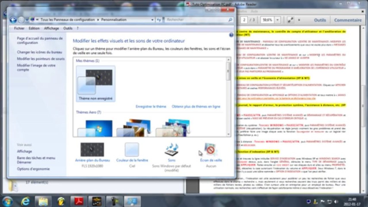 Optimisation du PC