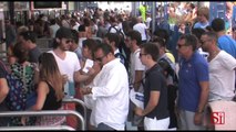 Napoli - Con il Ferragosto torna la ressa al Molo Beverello (14.08.13)