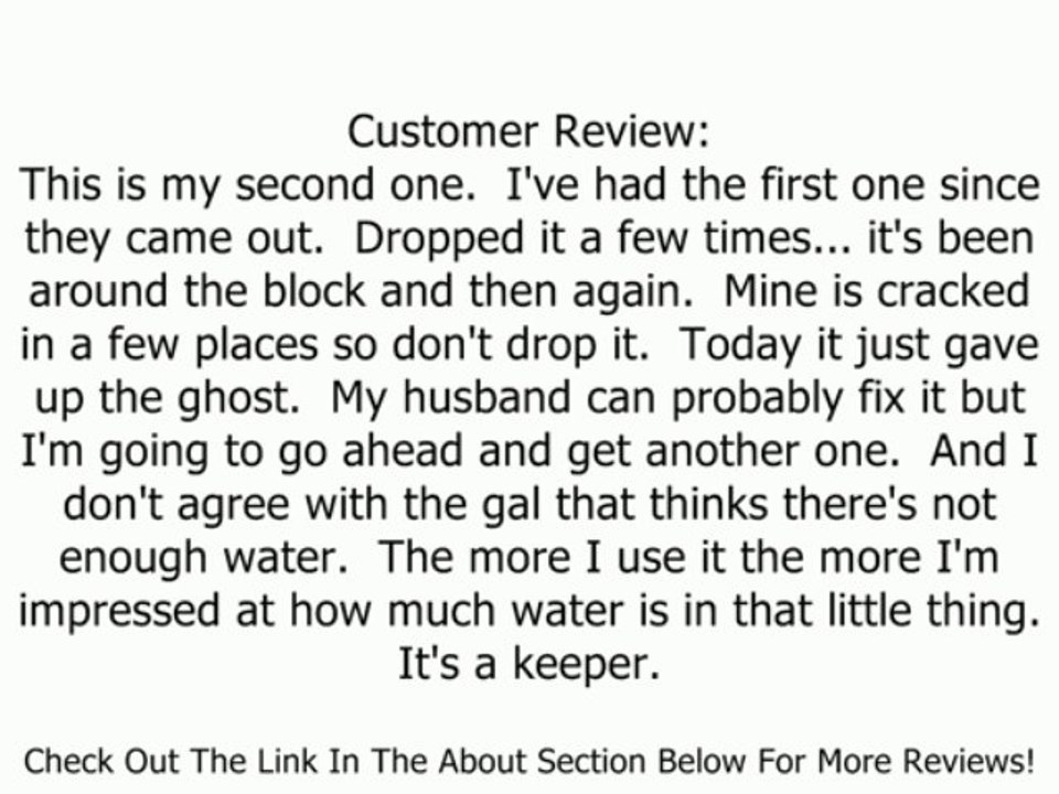 TOTO HW300-B Portable Travel Washlet, Blue Review