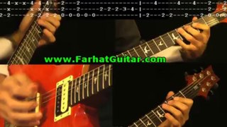 Foxy Lady - Guitar Cover -TAB Part 2 Jimi Hendrix www.FarhatGuitar.com