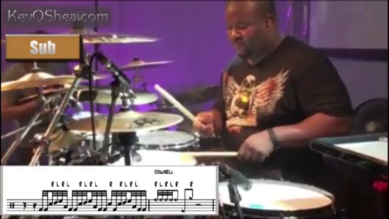 Chris Coleman gospel chops fill Drum Lesson video Dailymotion