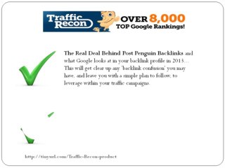 Traffic recon Review- traffic recon huge bonus