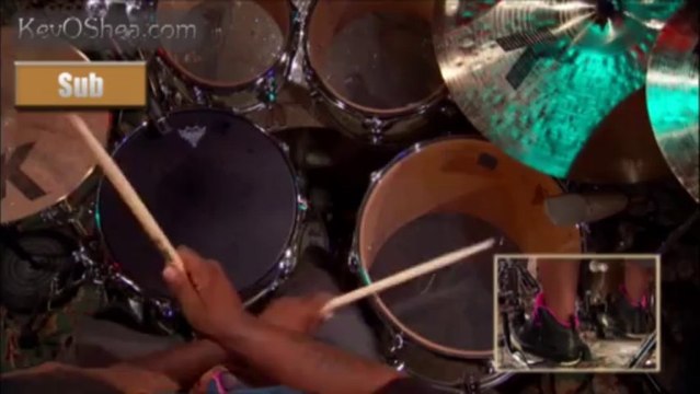 Aaron Spears - Linear Drumming Pattern | Drum Lesson