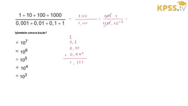 KpssTv | 2013 Kpss Lisans - Genel Yetenek 32. Soru