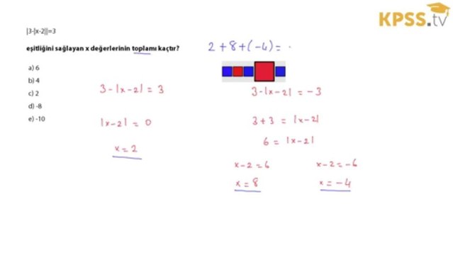 KpssTv | 2013 Kpss Lisans - Genel Yetenek 35. Soru