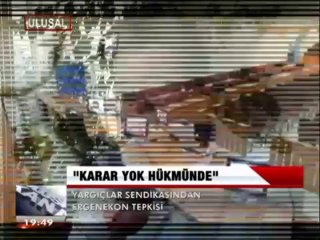 KARAR, YOK HÜKMÜNDE