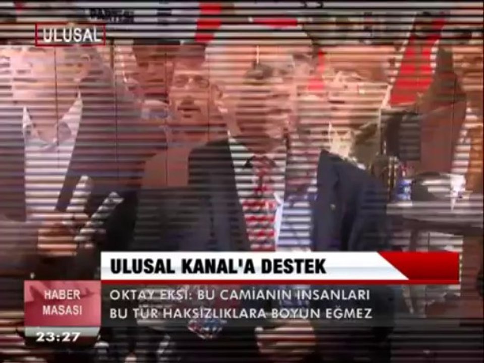 ULUSAL KANAL'A DESTEK