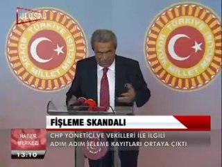 CHP'Lİ VEKİLLERE FİŞLEME SKANDALI