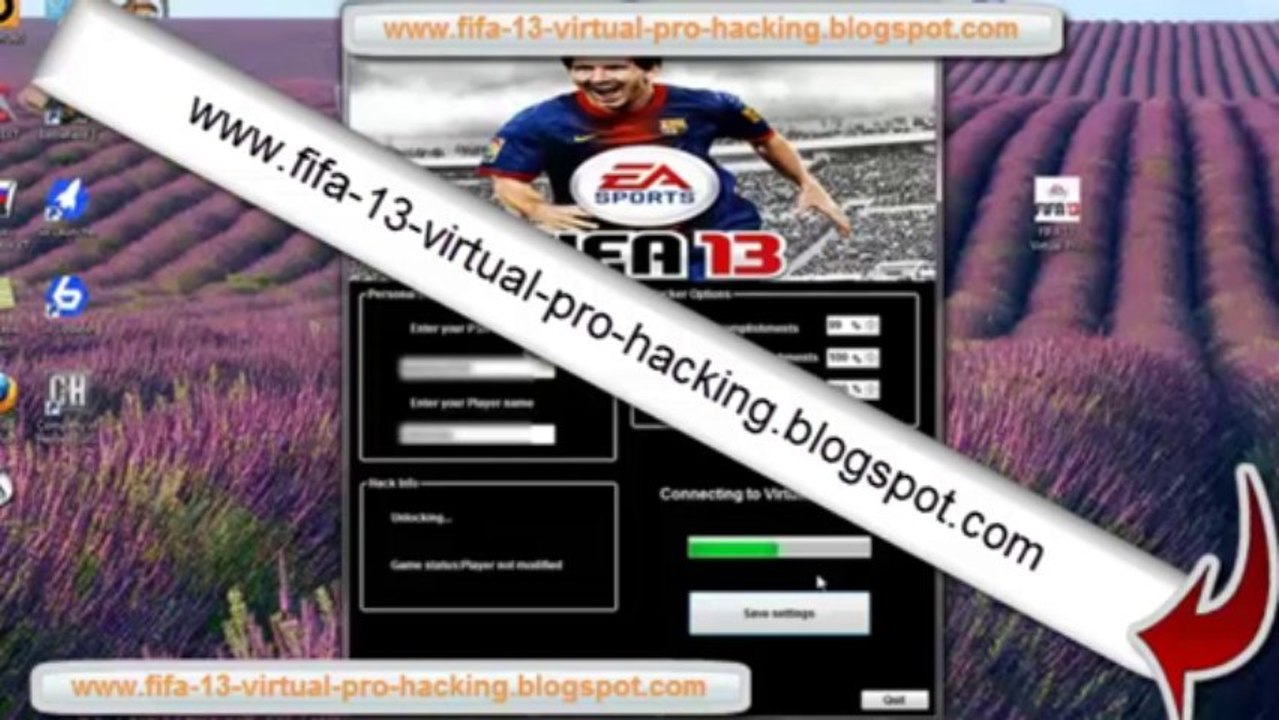 How to Hack FIFA 13 Virtual Pro Levels Free!!