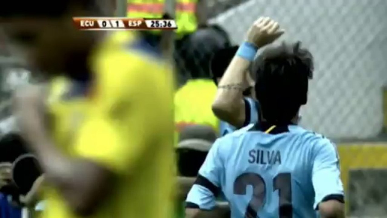 Wspaniała bramka Negredo w meczu z Ekwadorem