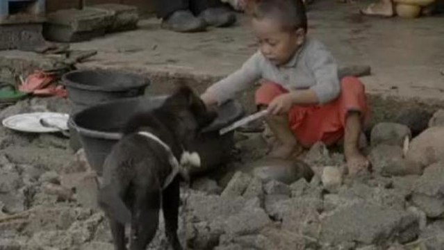 Typhoon left thousands of Filipinos homeless