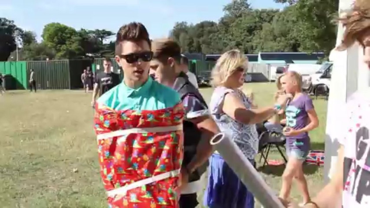 Union J all wrapped up!