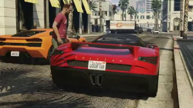 Gameplay Grand Theft Auto Online - guns - multiplayer
