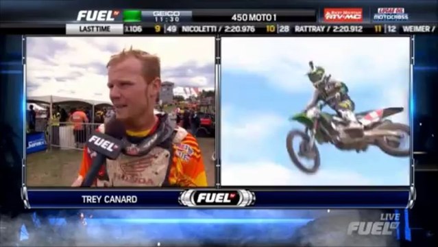 2013 AMA MX Rd10 Unadilla 450 Moto1