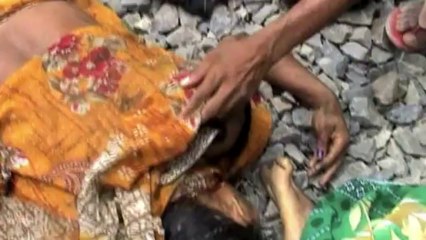 Ira y muerte por accidente de tren