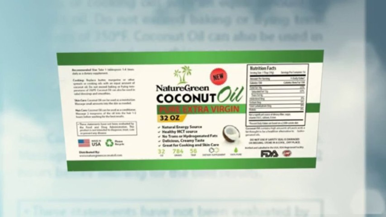 Coconut Oil Press release aug15