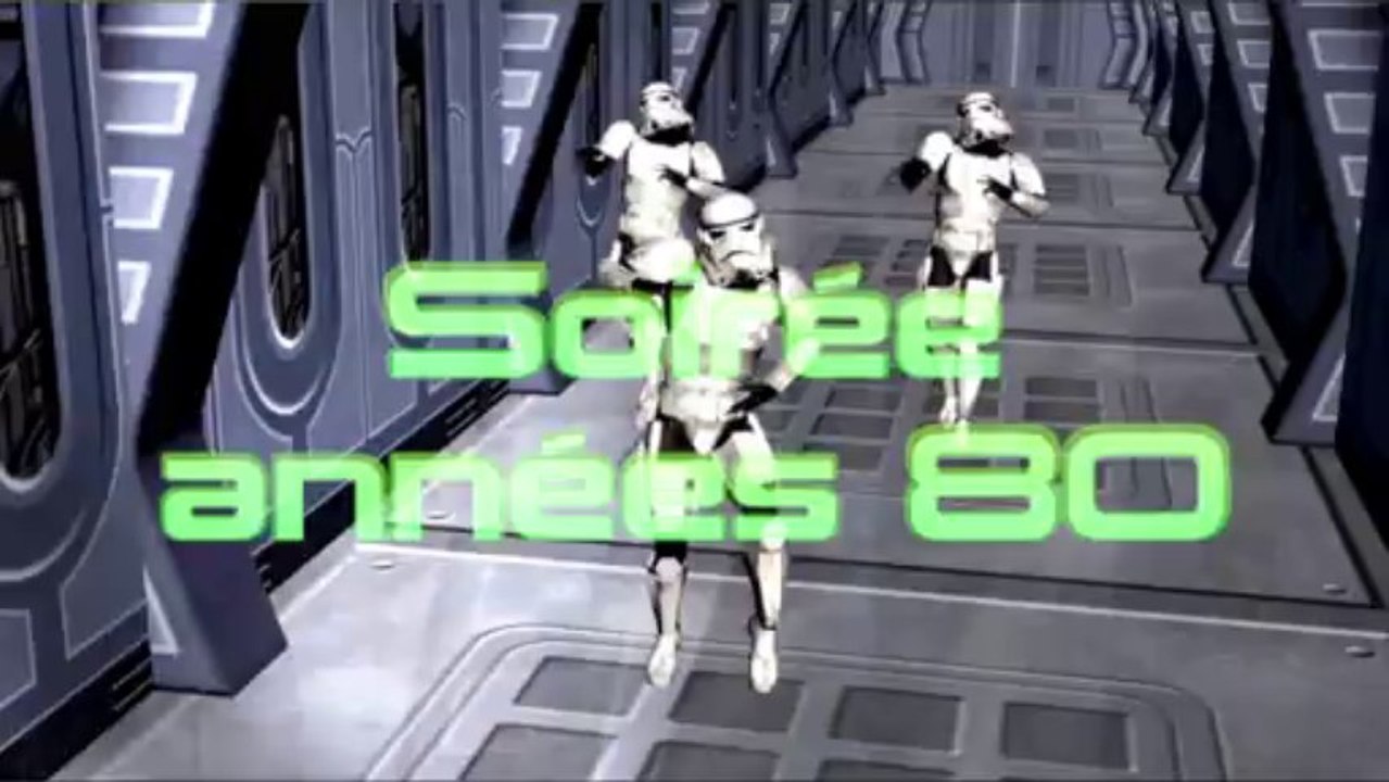 Invitation Soirée Années 80