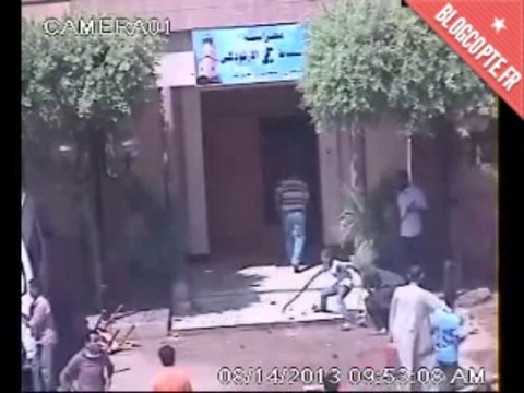 Destruction de l'église Saint Georges à Sohag, en Égypte