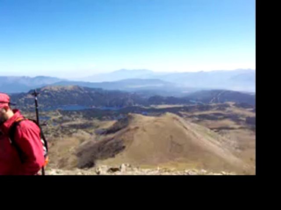 Panoramique du sommet du Carlit (Cerdagne Capcir)