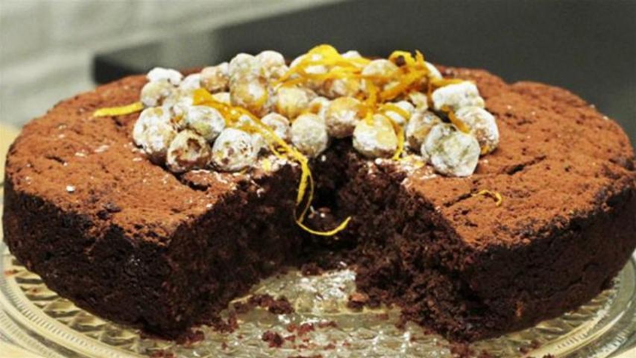 Bake A Chocolate Orange And Hazelnut Torte