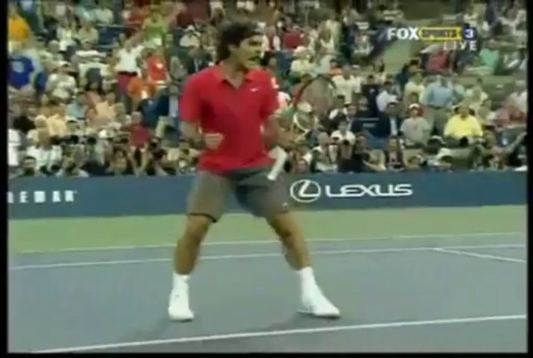 Roger Federer - US Open 2008 -highlights