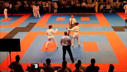 Valeria Gazzaniga (World Champion - Ita) Vs Agnès Février (AFKA Bellegarde - Fra)