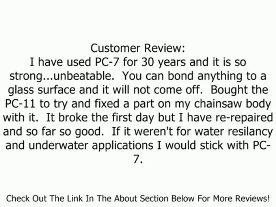 PC Products PC-11 Marine Grade and High Strength Paste Epoxy Adhesive Review