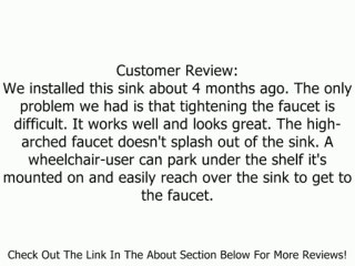 KOHLER K-2354-1-0 Yin Yang Wading Pool Lavatory with Single-Hole Faucet Drilling, White Review