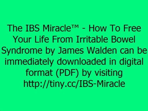 Irritable Bowel Syndrome, natural treatments for IBS