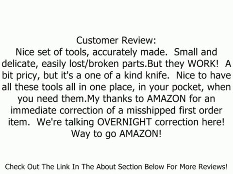 Wenger 16109 Swiss Army Knife Micro Tool Chest Ergonomic Design 2.5-Inch Blade Stainless Steel Review