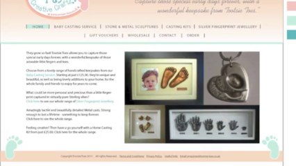 Little Baby Hands and Feet Casting Kits On 01908 465175