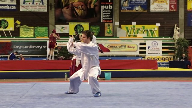Damien Todeschini : Taiji Quan masculin senior - Vichy 2013