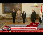 طاهر أبو زيد يؤدي اليمين الدستورية أمام الرئيس عدلي منصور وزيراً للرياضة