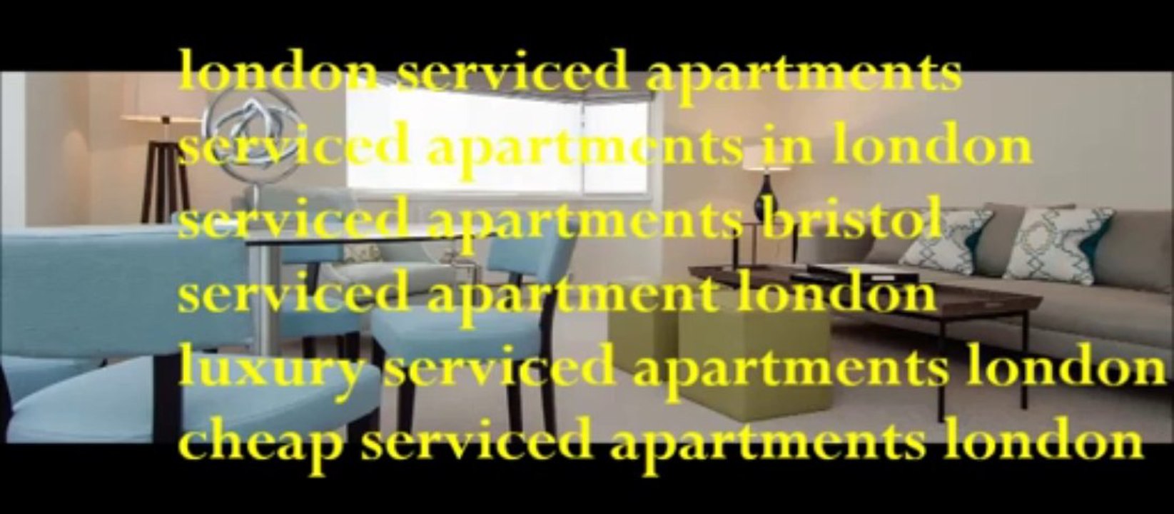 Serviced apartments london