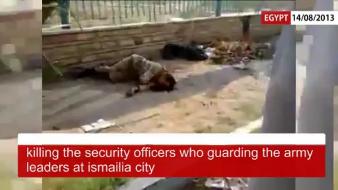 La vérité sur les violences du 14 Aout 2013 en Egypte #FreresMusulmans #Terroristes
