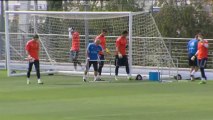 El Real Madrid se prepara para su debut en Liga