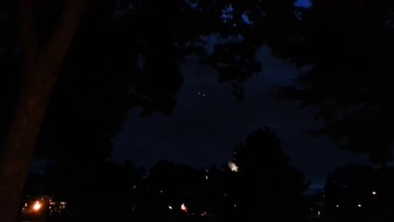 UFOs over the Minneapolis - August 2013