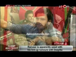 Ranveer singh doesn't want to be linked with Deepika-Special Report-16 Aug 2013