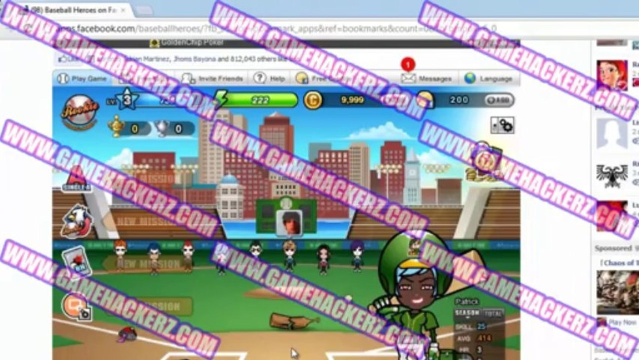 baseball heroes trainer