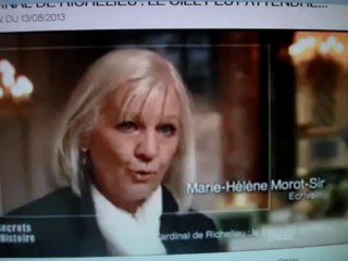 Interview de Marie-Hélène MOROT-SIR  13 août 2013 pour France 2
