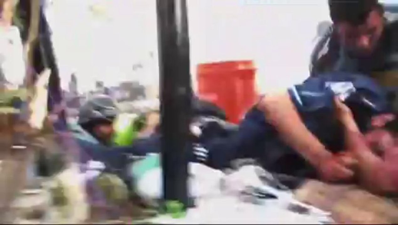 Katliamın ilk anları