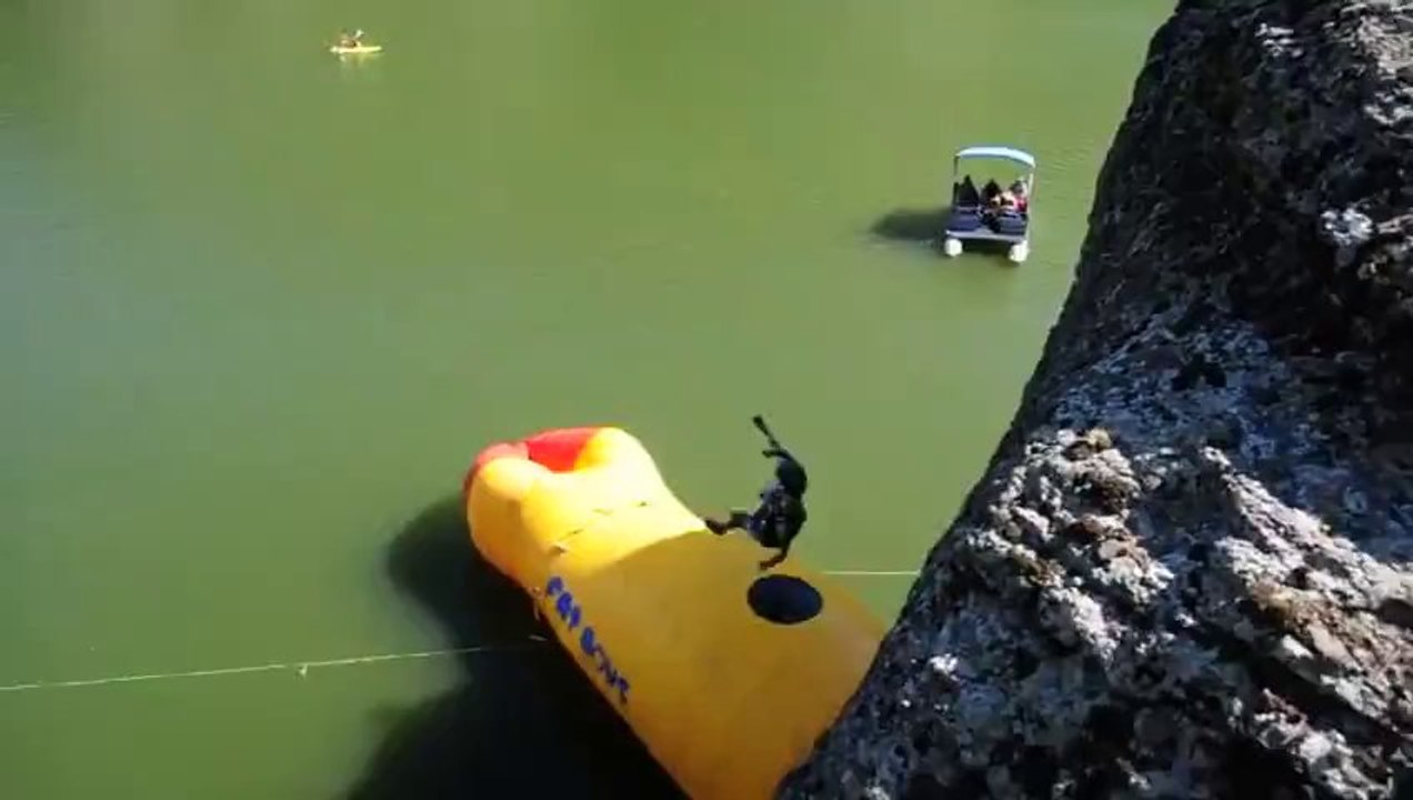 Record du monde du saut en "Blob Jump" le plus haut!!