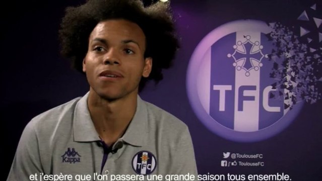 Les premiers mots de Martin Braithwaite en tant que joueur du Toulouse FC!