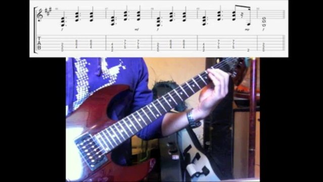 Evanescence - My immortal - solo guitar cover with tablature
