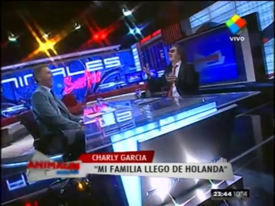 Fantino mano a mano con Charly García