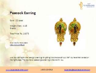 4 amazing gold earrings that will fit snugly into your budget