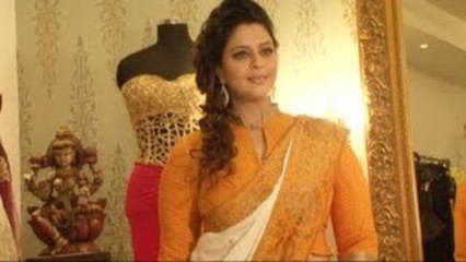 Amy design saree for Nagma Morarjee For Independence day